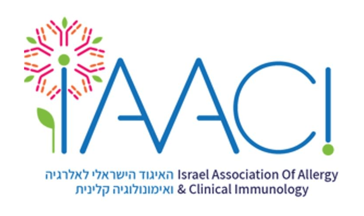 לוגו האיגוד הישראלי לאלרגיה ואימונולוגיה קלינית